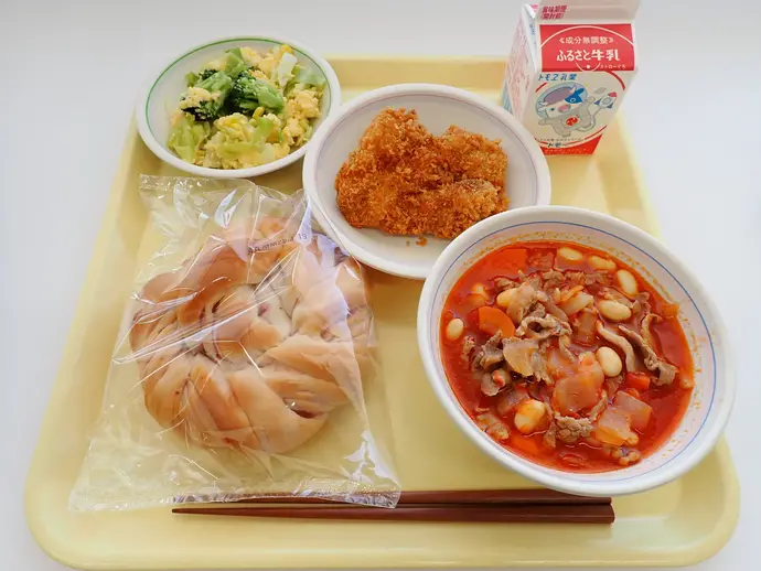 写真:3月17日(月曜)給食