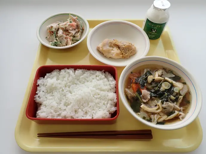 写真:3月18日(火曜)給食