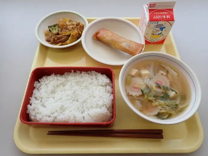 写真:3月21日(金曜)給食