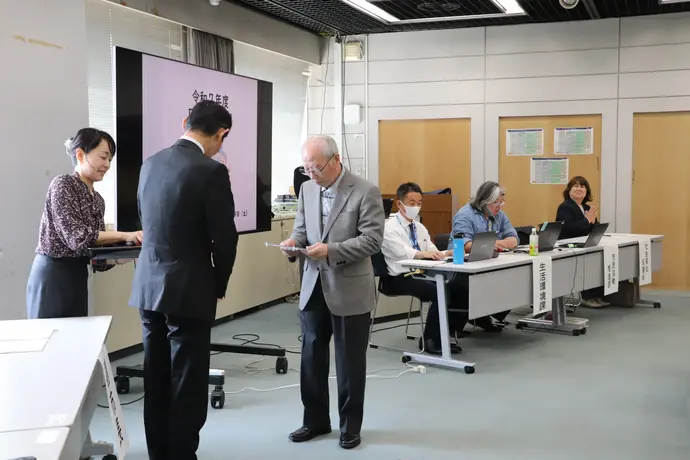表彰の様子