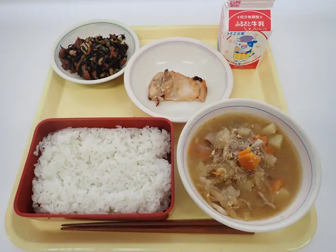 写真:6月10日(火曜)給食