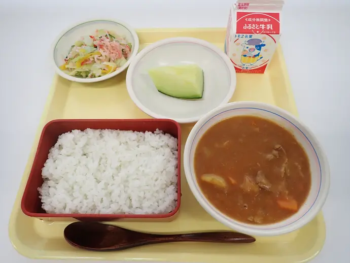 写真:6月10日(火曜)給食