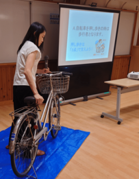 親子自転車安全教室（1）