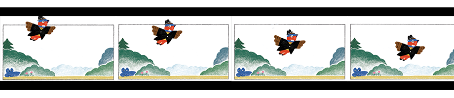 アニメーション映像の一部画像