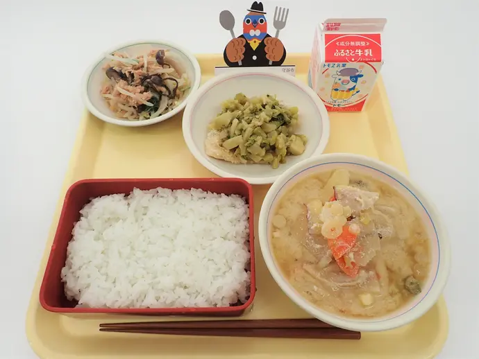 写真：12月9日（火曜）給食