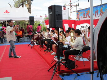 金管クラブの演奏