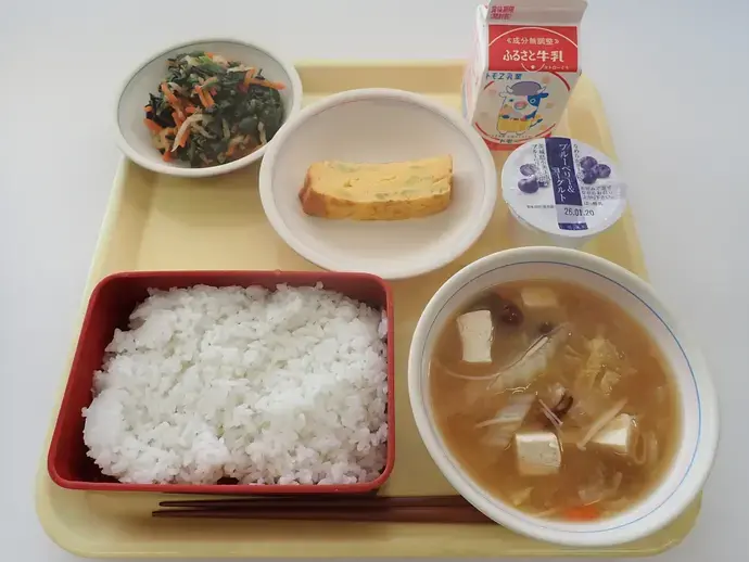 写真：1月13日（月曜）給食