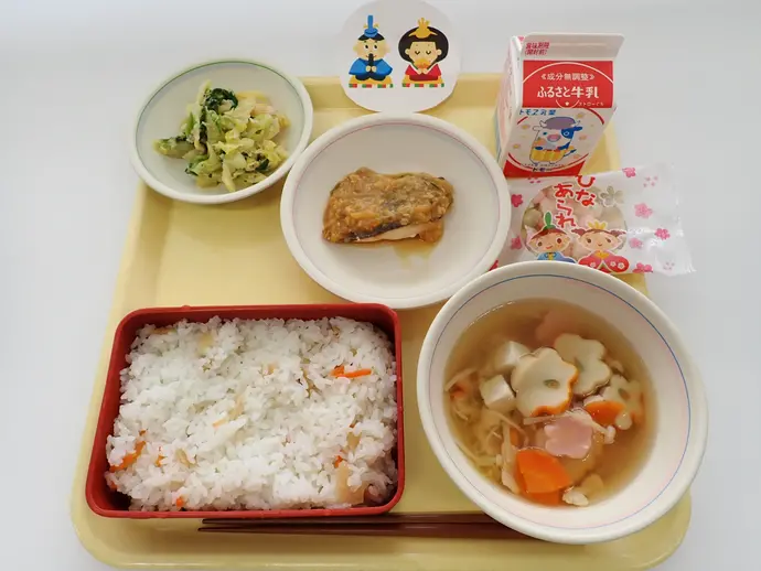 写真：3月2日（月曜）給食