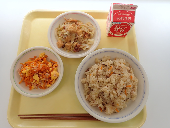 写真：7月16日（木曜）給食