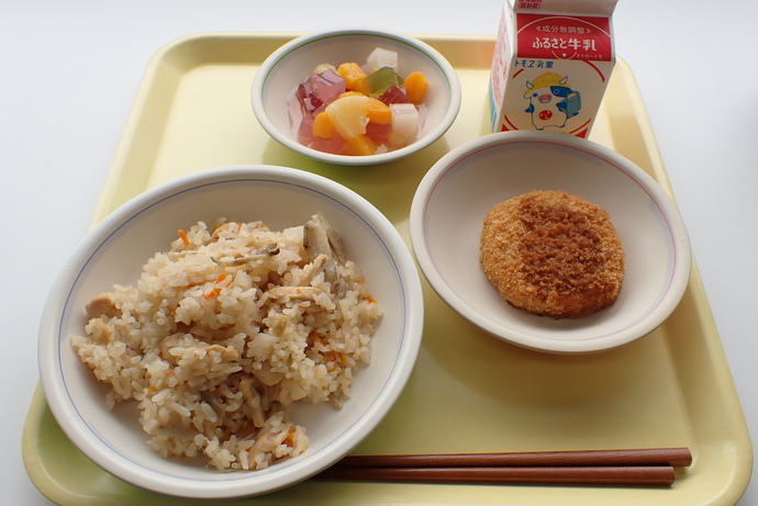 写真：9月1日（火曜）給食